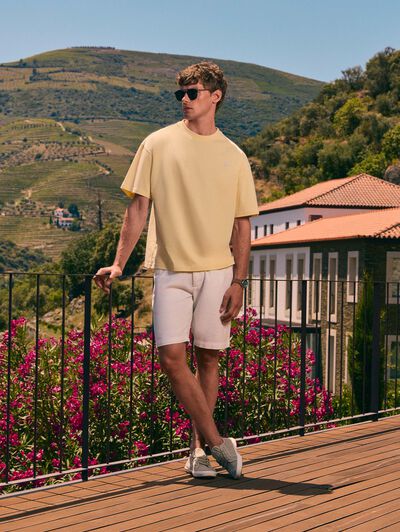 CAMISETA OVERSIZE AMARILLO