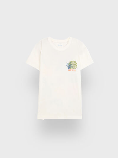 CAMISETA SUN KIDS BLANCO