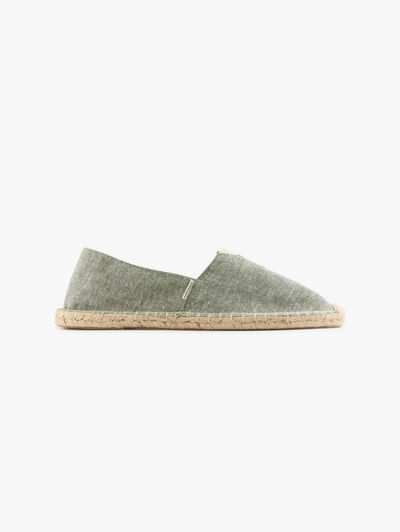 ESPADRILLES CHAMBRAY VERDE