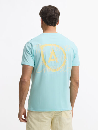 CAMISETA POWER VERDE AGUA