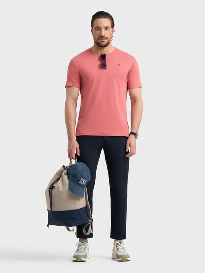 CAMISETA BASICA CORAL