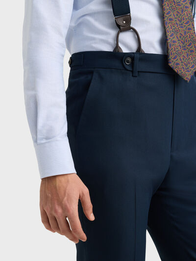 PANTALON CAPO MICROESTRUCTURA AZUL MARINO