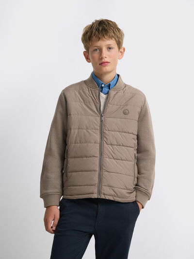 CAZADORA ANTLER KIDS CAMEL