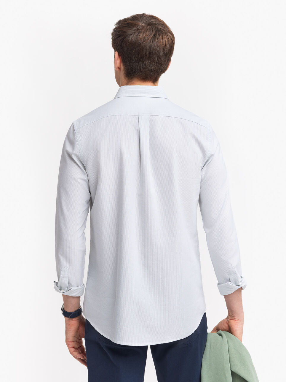 CAMISA OXFORD MIL RAYAS