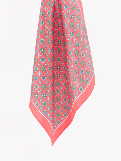 PAÑUELO PRINTED CORAL