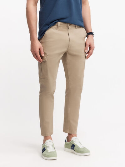 PANTALON CARGO ELVIS CAMEL