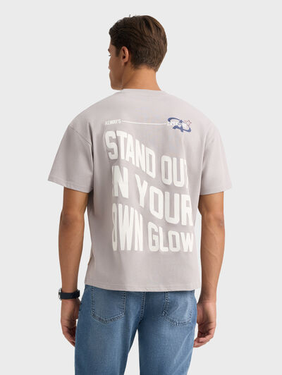 CAMISETA CREATIVE GRIS