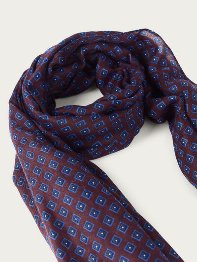 FOULARD PRINT BURDEOS