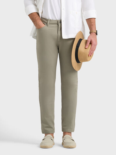 PANTALON PIGMENT VERDE