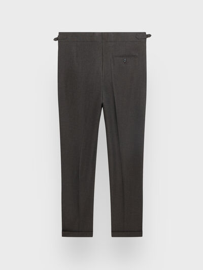PANTALONES CAPOLUNGO BROWN MARR&Oacute;N