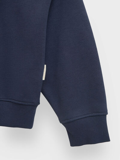 SUDADERA PART AZUL MARINO