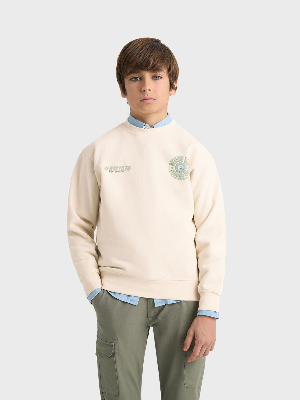 SUDADERA GENUINE KIDS