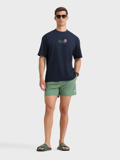CAMISETA ITALIA AZUL MARINO