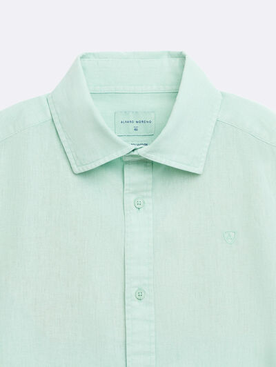 CAMISA LINO GD VERDE