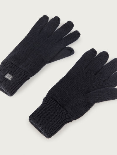 GUANTES PUNTO AZUL MARINO
