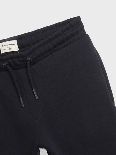 JOGGER BASIC KIDS AZUL MARINO