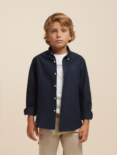 CAMISA OXFORD SOLID KIDS