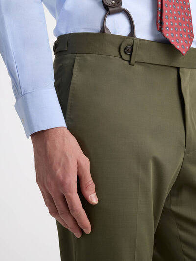 PANTALON NAPOLI ROYAL TWILL VERDE