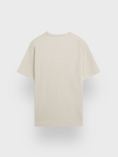 CAMISETA MELANGE CRUDO