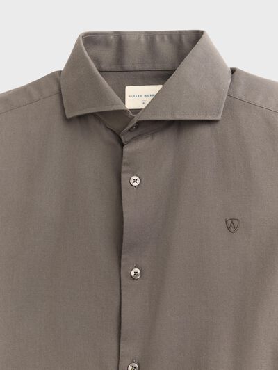 CAMISA TWILL PEACH