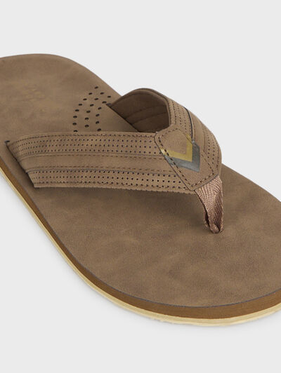 CHANCLAS DESERT MARR&Oacute;N