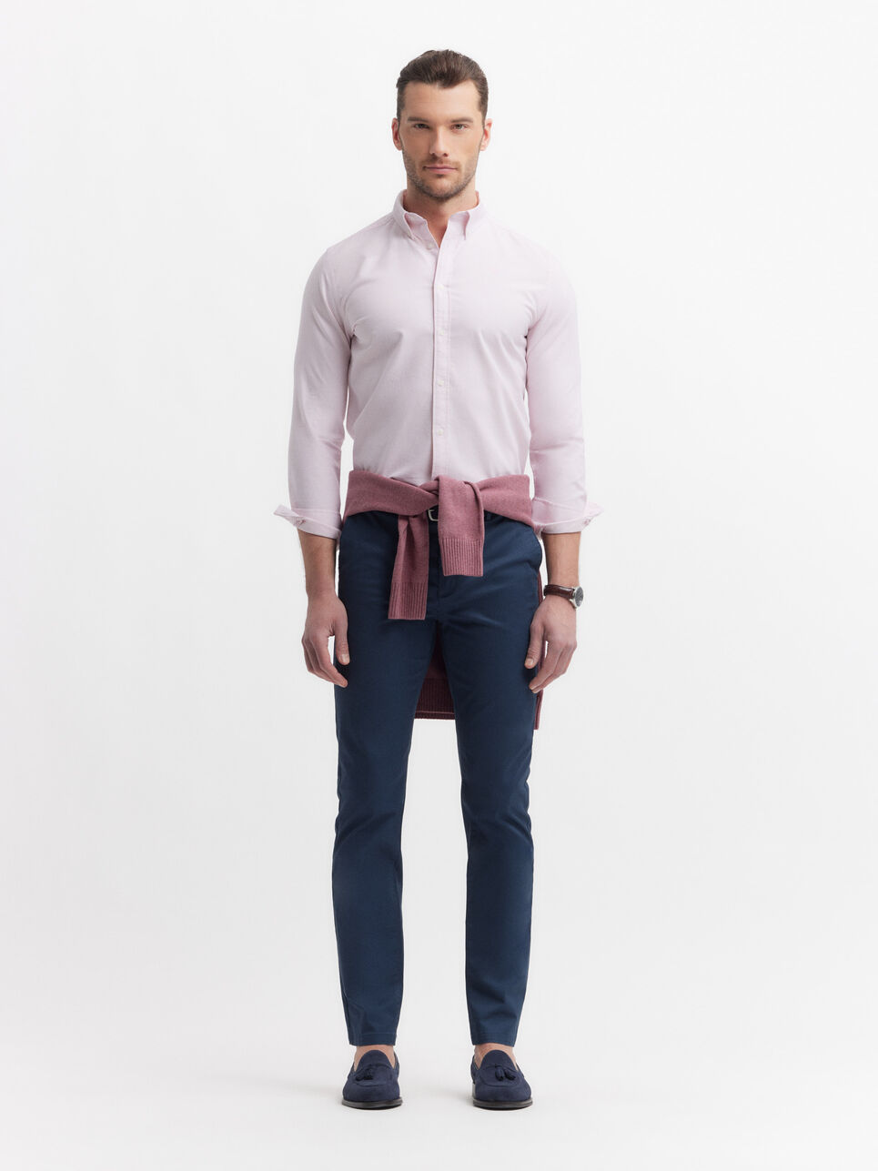 CAMISA OXFORD MIL RAYAS