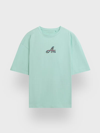 CAMISETA MASAI VERDE AGUA