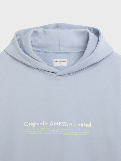 SUDADERA FOREVER AZUL