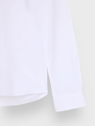 POLERA LINO MAO KIDS BLANCO