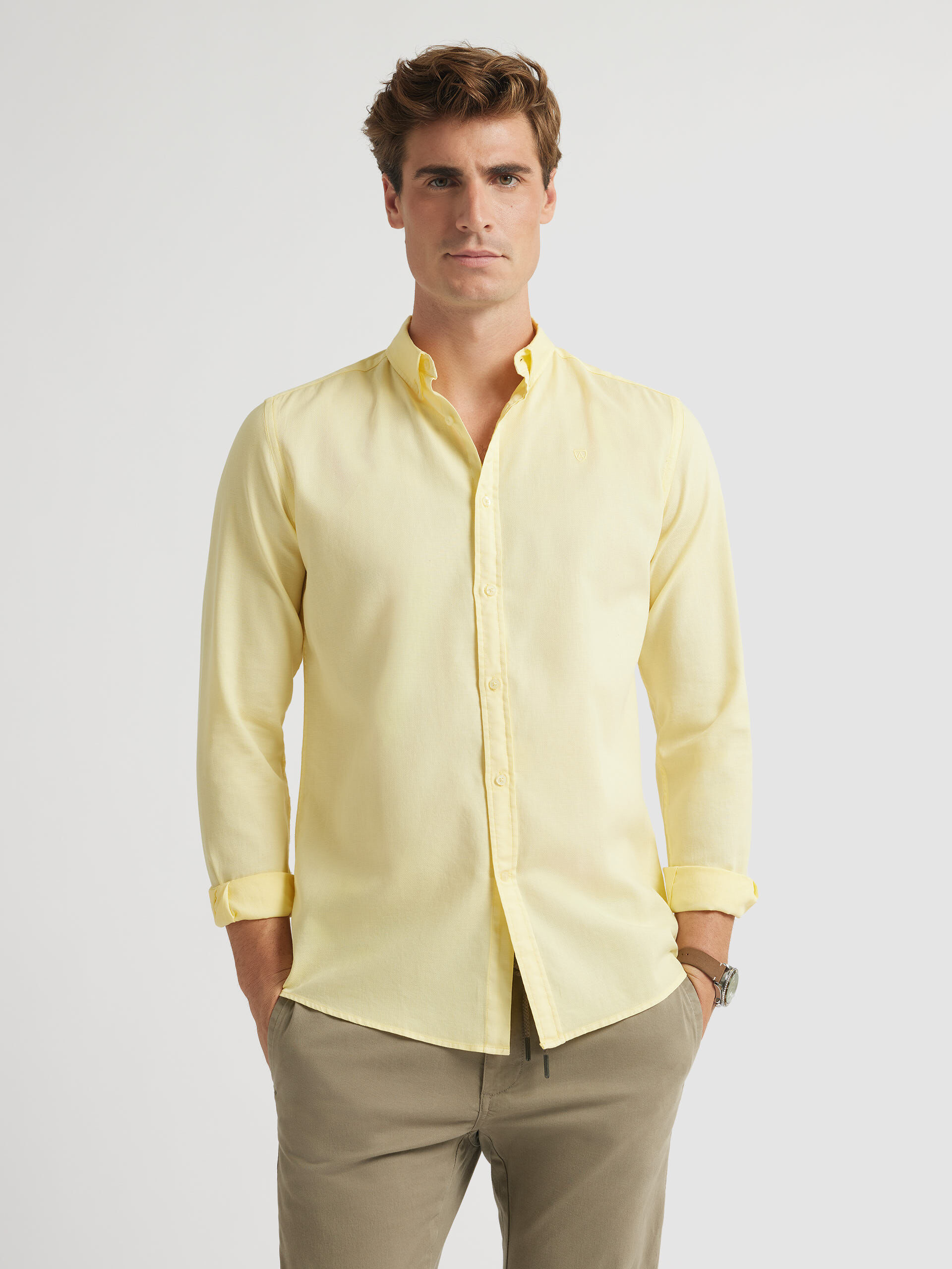 CAMISA PANAMA DYE AMARILLO