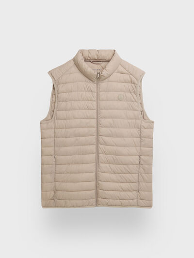 CHALECO NIRO BEIGE