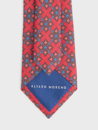 CORBATA PRINTED ROJO