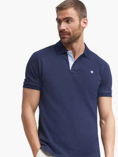 POLO NEWTON AZUL MARINO