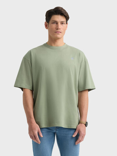 CAMISETA CASUAL VERDE