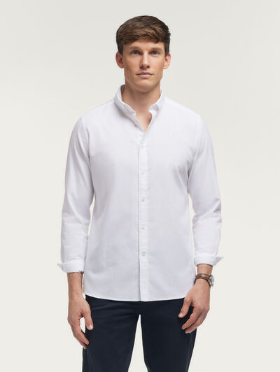 CAMISA OXFORD PEACH BLANCO