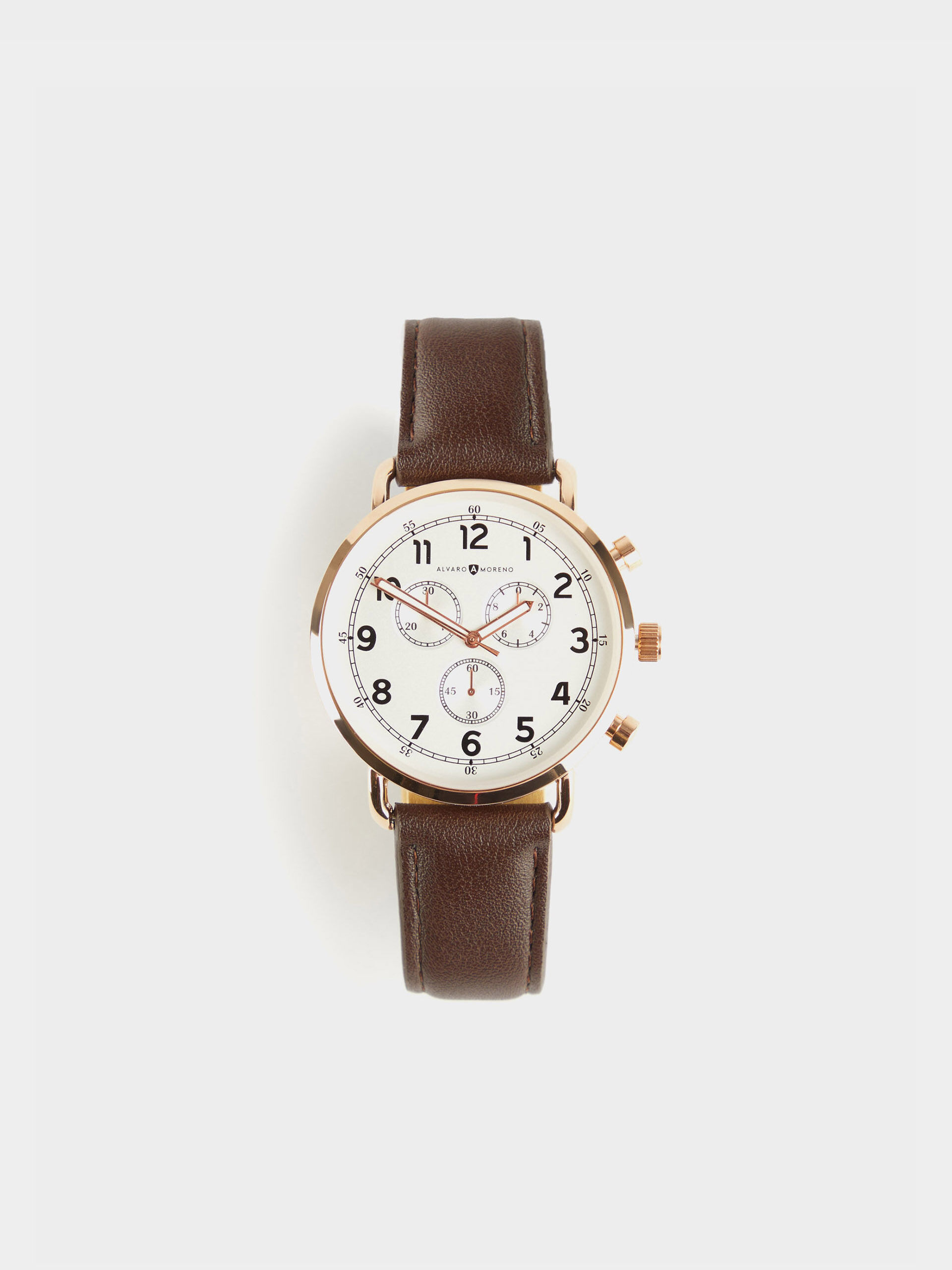 RELOJ HERITAGE MARRON