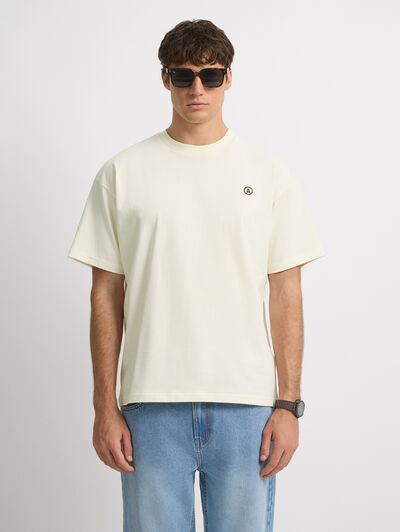 CAMISETA BASIC OVERSIZE CRUDO