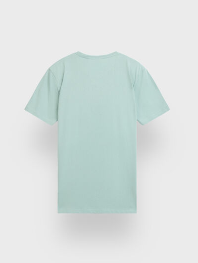 CAMISETA BASICA VERDE AGUA