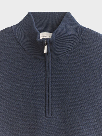 JERSEY CREMALLERA AZUL MARINO