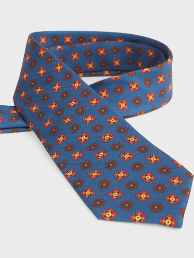 CORBATA PRINTED AZUL