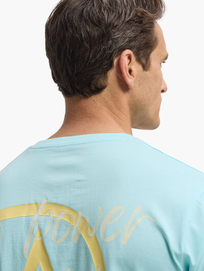 CAMISETA POWER VERDE AGUA