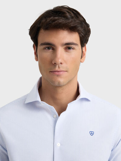 CAMISA P.POINT RAYAS AZUL