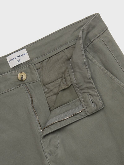 PANTALON CARGO ELVIS VERDE