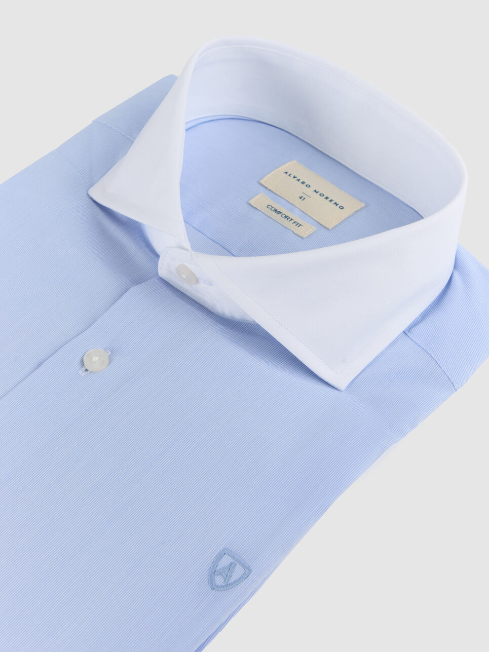 CAMISA MIL RAYAS C.BLANCO