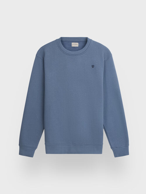 SUDADERA BASICA AZUL