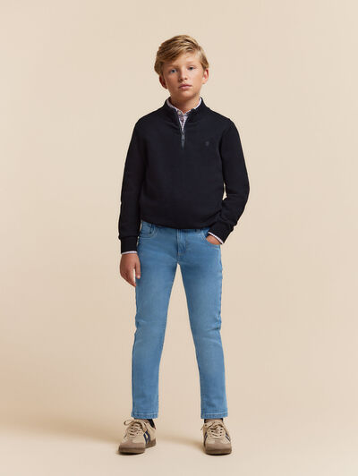 PANTALON DENIM KIDS AZUL