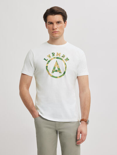 CAMISETA CAMOUFLAGE BLANCO