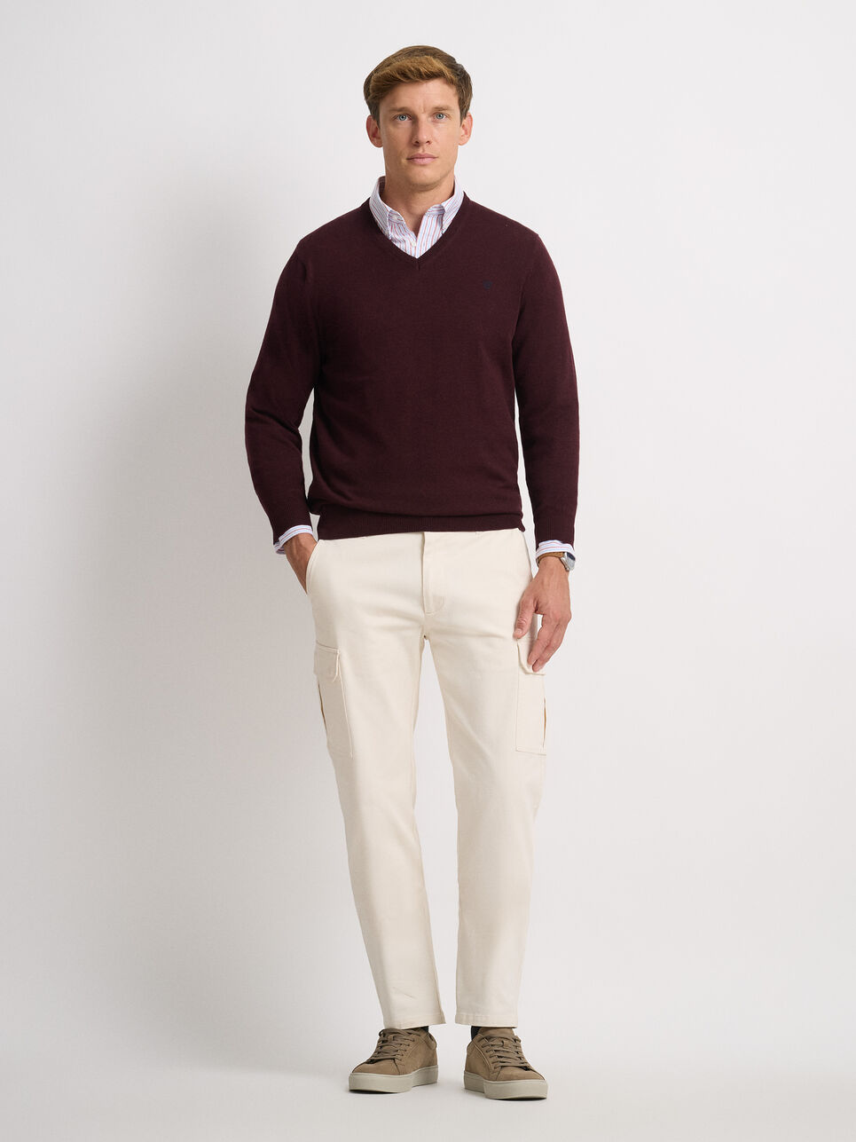 JERSEY V-NECK TRENDY