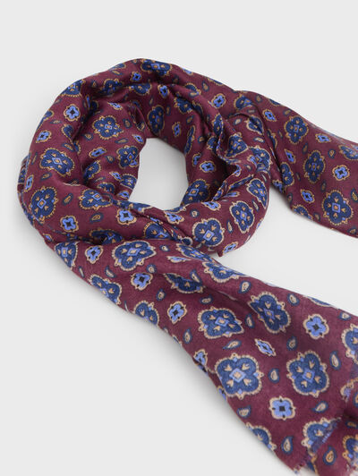FOULARD PRINT BURDEOS