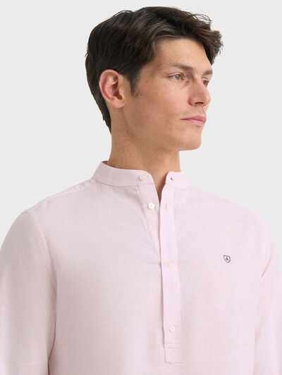 POLERA LINO MAO ROSA